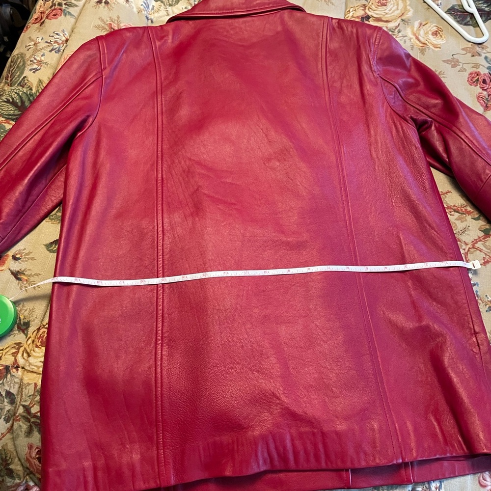 Ellen Tracy Vintage Leather Jacket size small - Picture 11 of 14